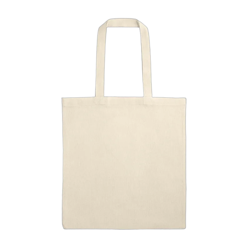 Ecobag de algodão cru