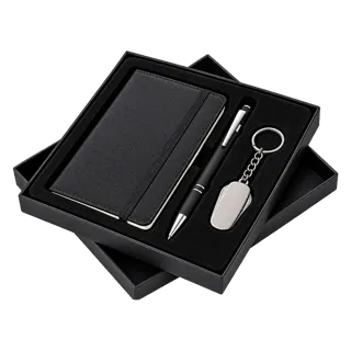 Kit executivo personalizado em estojo