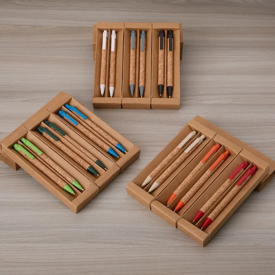 Brindes ecológicos de bambu com gravação a laser